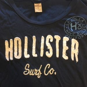 Hollister Navy Blue Tee